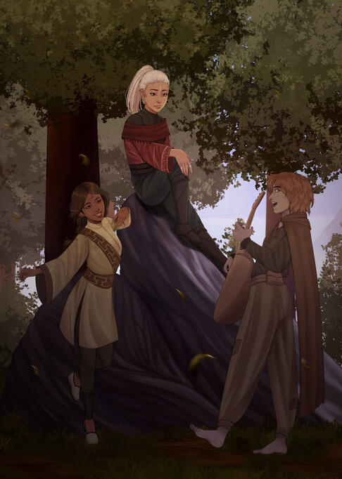 [2025] Illustration for &quot;The Limelight&quot; Zine 3rd Edition