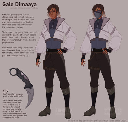 [2023] Gale (Resident Evil OC)